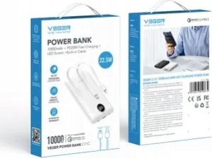Powerbank Veger C11C 10000mAh Biały 3