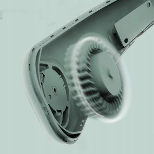 OEM Przenośny wentylator na szyję RC-K-1067 zielony 8