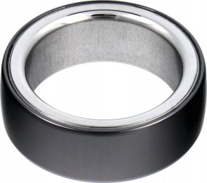 Smartwatch OEM Smart Ring R8- inteligentny pierścień ceramiczny ze stacją ładującą rozmiar 15,4mm czarny 1