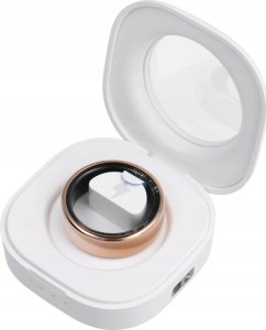 Smart Ring OEM R11M- ze stali ze stacją ładującą rozmiar 10 (19,8mm) złoty 11