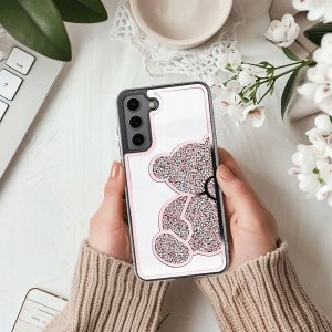 OEM Futerał TEDDY BEAR do SAMSUNG A71 różowy 5