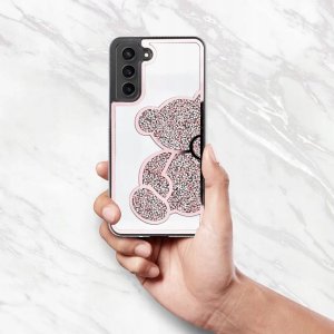 OEM Futerał TEDDY BEAR do SAMSUNG A71 różowy 6