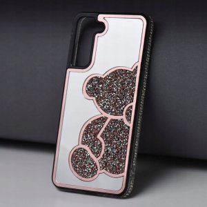 OEM Futerał TEDDY BEAR do SAMSUNG A71 różowy 7