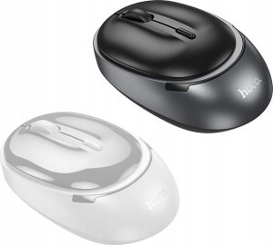 Mysz Hoco HOCO mysz komputerowa bezprzewodowa 2,4G 1600 dpi GM34 szaro czarna 4