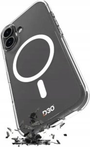 Puro Etui silikonowe Puro Impact Clear D3O MagSafe do iPhone 16 Plus - przezroczyste 1