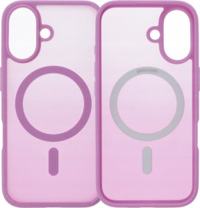 Puro Etui silikonowe Puro Gradient MagSafe do iPhone 16 - różowe 6