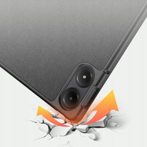 Etui na tablet Dux Ducis Etui Domo z klapką i funkcją automatycznego uśpienia na Xiaomi Redmi Pad Pro (4G/5G)/Poco Pad 12.1- czarne 8