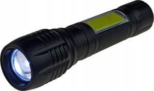 Latarka VERGIONIC LATARKA TAKTYCZNA LED ZOOM REFLEKTOR COB AKUMULATOROWA USB 19
