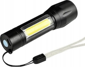 Latarka VERGIONIC LATARKA TAKTYCZNA LED ZOOM REFLEKTOR COB AKUMULATOROWA USB 7