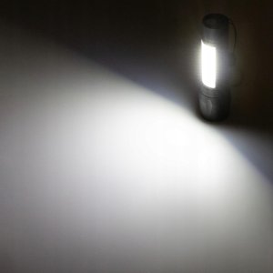 Latarka VERGIONIC LATARKA TAKTYCZNA LED ZOOM REFLEKTOR COB AKUMULATOROWA USB 9