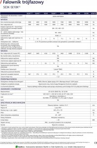 SolarEdge Inwerter Solar Edge SE8K - RW0TEBNN4 / RW0TEBEN4 27