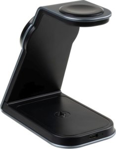 Podstawka Poprawiono | Podstawka MagPowerstation ALU z ładowaniem bezprzewodowym 3 w 1 | FIXMPOS-AL-GR 4