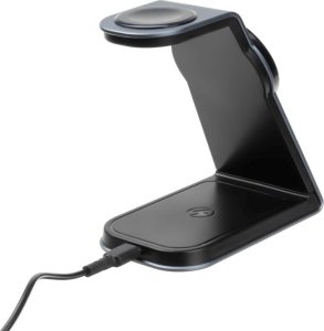 Podstawka Poprawiono | Podstawka MagPowerstation ALU z ładowaniem bezprzewodowym 3 w 1 | FIXMPOS-AL-GR 5