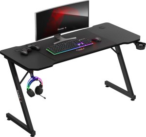 Biurko Huzaro Biurko gamingowe Huzaro Hero 3.3 Black 1