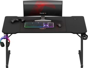 Biurko Huzaro Hero 3.3 Black Czarne 140 cmx60 cm 5