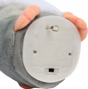 VERGIONIC CHOMIK INTERAKTYWNY POWTARZAJĄCY SŁOWA ZABAWKA PLUSZOWA DLA DZIECI 4