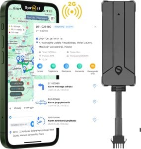 Moduł GPS Spreest LOKALIZATOR GPS MINI DO POJAZDÓW ROWERU AUTA ŁODZI BEZ ABONAMENTU TRACKER 1