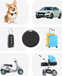 Moduł GPS Spreest LOKALIZATOR KLUCZY PORTFELA GPS BRELOK MINI DŹWIĘKOWY BLUETOOTH ANDROID IOS 3