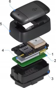 Moduł GPS Spreest LOKALIZATOR GPS GSM 4G GNIAZDO OBD DO POJAZDÓW AUTA SAMOCHODU BEZ ABONAMENT 12