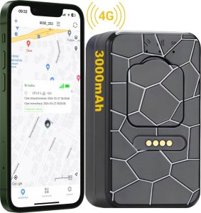 Moduł GPS Spreest LOKALIZATOR GPS 4G MINI DO POJAZDÓW ROWERU AUTA MAGNES TRACKER G50S 3000mAh 1