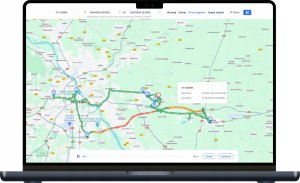 Moduł GPS Spreest LOKALIZATOR GPS GSM GNIAZDO OBD DO POJAZDÓW AUTA SAMOCHODU BEZ ABONAMENTU 3