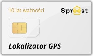 Spreest USŁUGA KONFIGURACJI GPS Z KARTĄ SIM WAŻNĄ 10 LAT OPŁACONA NA 16 MIESIĘCY 1