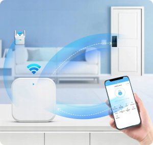 Spreest BRAMKA WIFI TTLOCK G2 BLUETOOTH CENTRALKA DLA ZAMKÓW GATEWAY SMARTLOCK 4