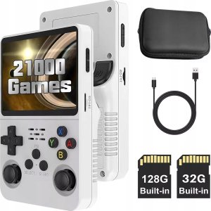 Konsola przenośna Spreest PRZENOŚNA MOBILNA MINI KONSOLA DO GIER RETRO 15000 GRY LINUX 64GB GAMEBOY 11