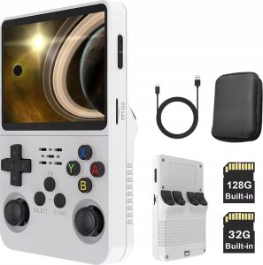 Konsola przenośna Spreest PRZENOŚNA MOBILNA MINI KONSOLA DO GIER RETRO 15000 GRY LINUX 64GB GAMEBOY 17