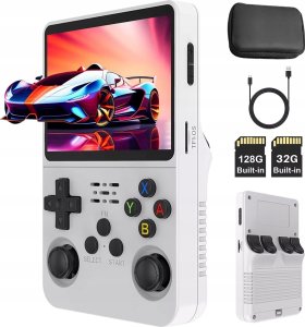 Konsola przenośna Spreest PRZENOŚNA MOBILNA MINI KONSOLA DO GIER RETRO 15000 GRY LINUX 64GB GAMEBOY 9