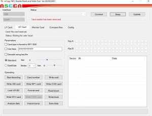 Czytnik Spreest DUPLIKATOR KOPIARKA CZYTNIK PROGRAMATOR KLONER RFID ID IC 125kHz 13.56MHz 5