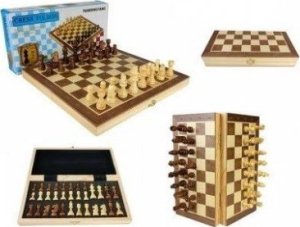 Szachy dewn magn Premium 29,5x29,5 WKGRA-14 18056 1