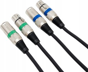 Cable4Me CABLE4ME przewód kabel DMX 3pin 20m do świateł 5