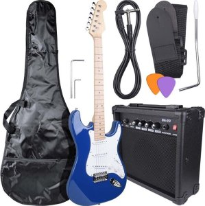 NN EG SET BLU zestaw gitarowy gitara elektryczna s 1