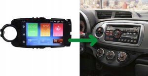 Nawigacja GPS RADIO NAWIGACJA GPS TOYOTA YARIS III 11-19 ANDROID 5