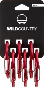 Zestaw karabinków astro 6 pack-red WILD COUNTRY 1