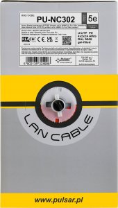 Pulsar PU-NC302 Skrętka komputerowa, U/UTP, PE, 3