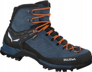 Buty trekkingowe męskie Buty mtn trainer mid gtx-dark denim-black-uk 8 (42) SALEWA 1