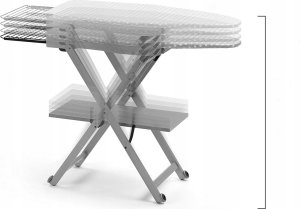 ARREDAMENTI STIROCOMODO Deska do prasowania - 135 x 45 cm, Brązowy 4