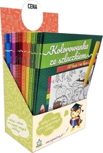 Kolorowanka ze szlaczkiem display 60szt 1