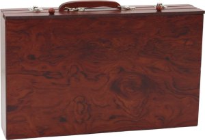 Zestaw artystyczny w drewnianej walizce 3