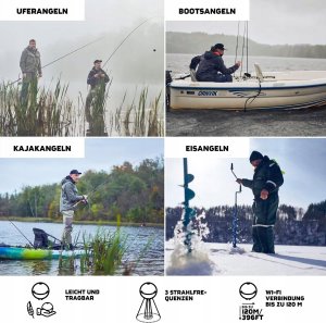 Deeper Echosonda Deeper Chirp+ 2 wykrywacz ryb GPS ryby do łowienia wędkarstwo 3