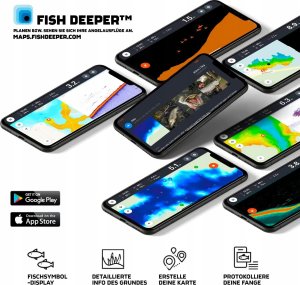 Deeper Echosonda Deeper Chirp+ 2 wykrywacz ryb GPS ryby do łowienia wędkarstwo 4