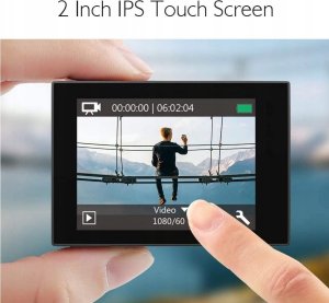 Kamera AKASO Zestaw AKASO EK7000 Pro 4K 20MP kamera podwodna sportowa karta pamięci 64GB 4