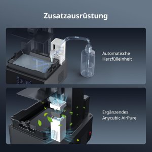 Drukarka 3D Anycubic ANYCUBIC Photon Mono M7 Pro Resin drukarka 3D 10,1'' 14K 223 x126 x230 2024 5