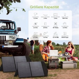 Allpowers Ładowarka solarna Allpowers S2000 405405 mAh 2000 W 2