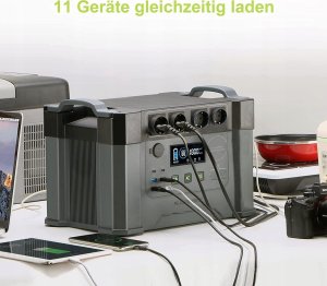 Allpowers Ładowarka solarna Allpowers S2000 405405 mAh 2000 W 4