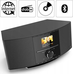 Radio Hama Hama DAB Radio cyfrowe internetowe z odtwarzaczem CD DAB+ DIR3510SCBTX 40 W 2
