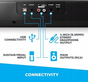 ALESIS Alesis Recital pianino elektryczne keyboard 88 kla 2