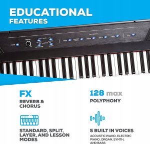 ALESIS Alesis Recital pianino elektryczne keyboard 88 kla 3